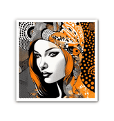 Painted Permanence Wrapped Canvas in vivid colors